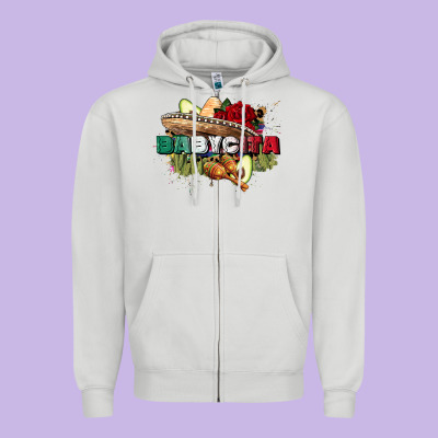 Babycita Cinco De Mayo Zipper Hoodie Designed By Cowgirlartshop