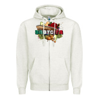 Oatmeal Heather babycita cinco de mayo Zipper Hoodie - CowGirlArtShop