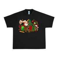 Black christmas  teacher Urban Heavy Tee - MaliasSmallBusiness