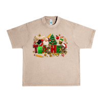 French Oak christmas  teacher Urban Heavy Tee - MaliasSmallBusiness