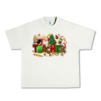 Pistachio christmas  teacher Urban Heavy Tee - MaliasSmallBusiness