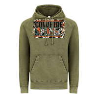 Vintage Olive Cowhide is the New Black Vintage Hoodie - Jasminsmagicworld