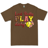 Cacao Look Pretty Play Dirty Premium Tee - LillyAllenDesigns