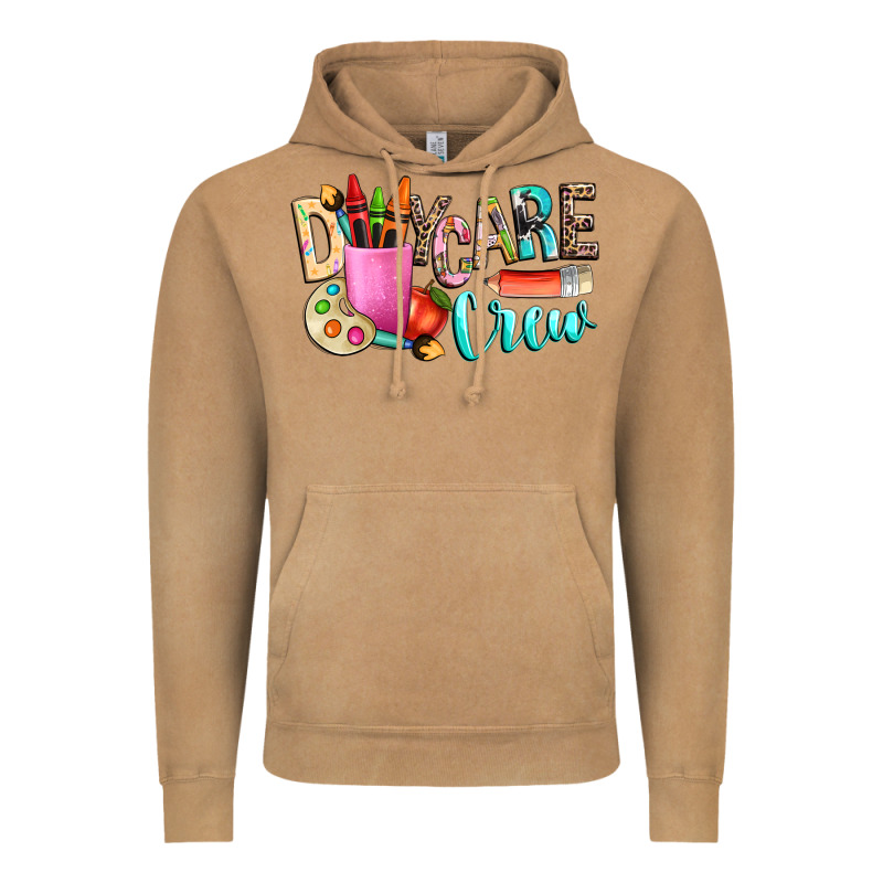 Daycare Crew Vintage Hoodie by NancyCooperArtShop | Teevron