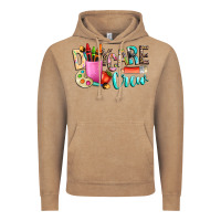 Vintage Coffee daycare crew Vintage Hoodie - NancyCooperArtShop