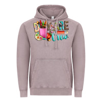 Vintage Zinc daycare crew Vintage Hoodie - NancyCooperArtShop