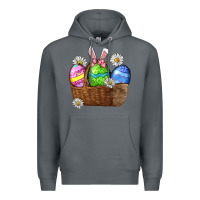 Rock Easter eggs  Easter Day Premium Hoodie - CowGirlArtShop