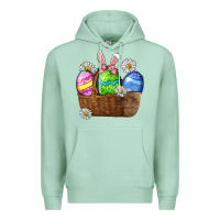 Seafoam Easter eggs  Easter Day Premium Hoodie - CowGirlArtShop