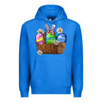 True Royal Easter eggs  Easter Day Premium Hoodie - CowGirlArtShop