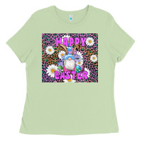 Matcha easter happy easter gnomes bunny daisys Ladies Tee - Artiststas