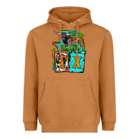 Meerkat tx texas Heavyweight Hoodie - OliviaCreatesArt