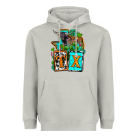 Moon Dust tx texas Heavyweight Hoodie - OliviaCreatesArt