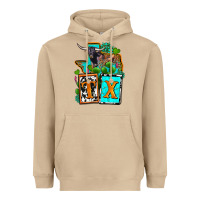 Mushroom tx texas Heavyweight Hoodie - OliviaCreatesArt