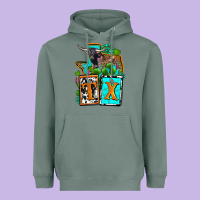 Tx Texas Heavyweight Hoodie Designed By Oliviacreatesart