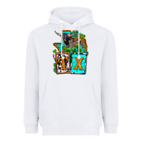 White tx texas Heavyweight Hoodie - OliviaCreatesArt