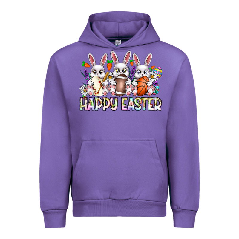 Happy Easter Spot Rabbit Urban Hoodie by CowhideDigitalArt | Teevron