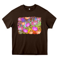 Chocolate Brown colourful pumpkin background Heavy Core Tee - AdoDesignShop