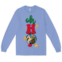 Colony Blue oh holy night Long Sleeve Tee - BarkalooDesign