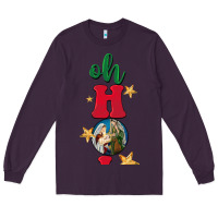 Plum oh holy night Long Sleeve Tee - BarkalooDesign