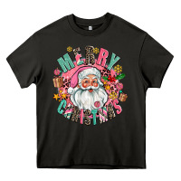 Asphalt merry christmas santa Heavy Core Tee - AdoDesignShop