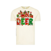 Vintage Arctic Oh deer Reindeer Vintage Tee - NancyCooperArtShop