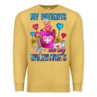 Antique Gold My Patients Are My Valentine Coffee Mug Premium Sweatshirt - FaDigitalArtStudio