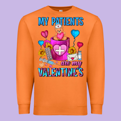 My Patients Are My Valentine Coffee Mug Premium Sweatshirt Designed By Fadigitalartstudio
