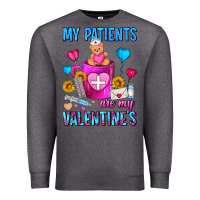Charcoal Heather My Patients Are My Valentine Coffee Mug Premium Sweatshirt - FaDigitalArtStudio