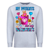 Heather Grey My Patients Are My Valentine Coffee Mug Premium Sweatshirt - FaDigitalArtStudio