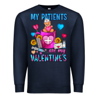 Navy My Patients Are My Valentine Coffee Mug Premium Sweatshirt - FaDigitalArtStudio