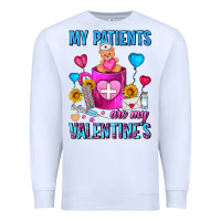 White My Patients Are My Valentine Coffee Mug Premium Sweatshirt - FaDigitalArtStudio
