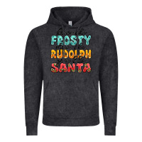 Vintage Black dance like frosty shine like rudolph give like san Vintage Hoodie - MaliasSmallBusiness