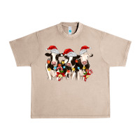 French Oak christmas three cows Urban Heavy Tee - MaliasSmallBusiness