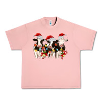 Salmon christmas three cows Urban Heavy Tee - MaliasSmallBusiness