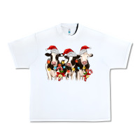 White christmas three cows Urban Heavy Tee - MaliasSmallBusiness