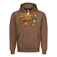 Chestnut cinco de mayo bus driver Zipper Hoodie - CowGirlArtShop