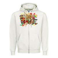 Oatmeal Heather cinco de mayo bus driver Zipper Hoodie - CowGirlArtShop