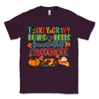 Plum turkey gravy beans and rolls lemme see that casser Classic Tee - MaliasSmallBusiness