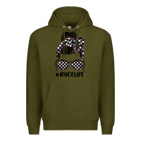 Army Green race life Premium Hoodie - JahusDesignShop