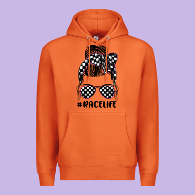 Race Life Premium Hoodie Designed By Jahusdesignshop