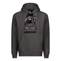 Charcoal Heather race life Premium Hoodie - JahusDesignShop
