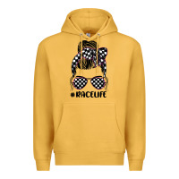 Mustard race life Premium Hoodie - JahusDesignShop