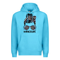 Ocean Blue race life Premium Hoodie - JahusDesignShop