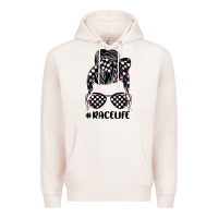 Pale Pink race life Premium Hoodie - JahusDesignShop