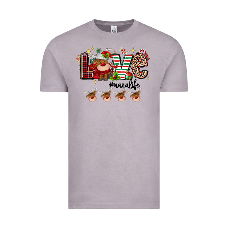 Love Christmas Vintage Tee by MaliasSmallBusiness | Teevron