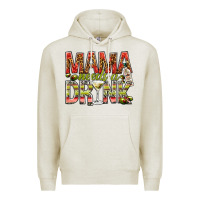 Oatmeal Heather Mama needs a drink mother's day Premium Hoodie - HowdyJamesFarm