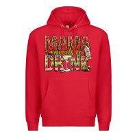Red Mama needs a drink mother's day Premium Hoodie - HowdyJamesFarm