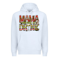 White Mama needs a drink mother's day Premium Hoodie - HowdyJamesFarm
