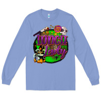 Colony Blue halloween lunch lady Long Sleeve Tee - BarkalooDesign