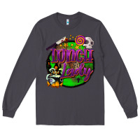 Smoke halloween lunch lady Long Sleeve Tee - BarkalooDesign